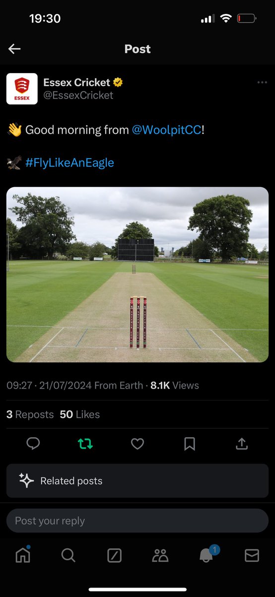 ParkersPitches's tweet photo. Great day @WoolpitCC. 

Sun out, 666 runs scored, around 1000 through the gate and plenty of beers consumed. 

@suffolkcricket put up a very good fight against @EssexCricket falling just 28 runs short chasing 347. 

Big well done to everyone involved in making it happen 👏 https://t.co/6YBnDmmugh