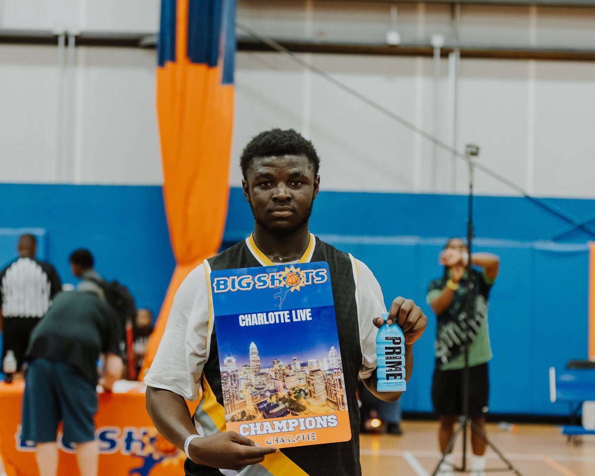 #BIGSHOTS #CHARLOTTELIVE

🏆16U GOLD CHAMPIONSHIP🏆

Noble Knights 64
MVP - Terrance McFadden 14
Jeremiah Howard 17

Runner Up - T1 56
Braylen Dirden 14
Luke Baker 8