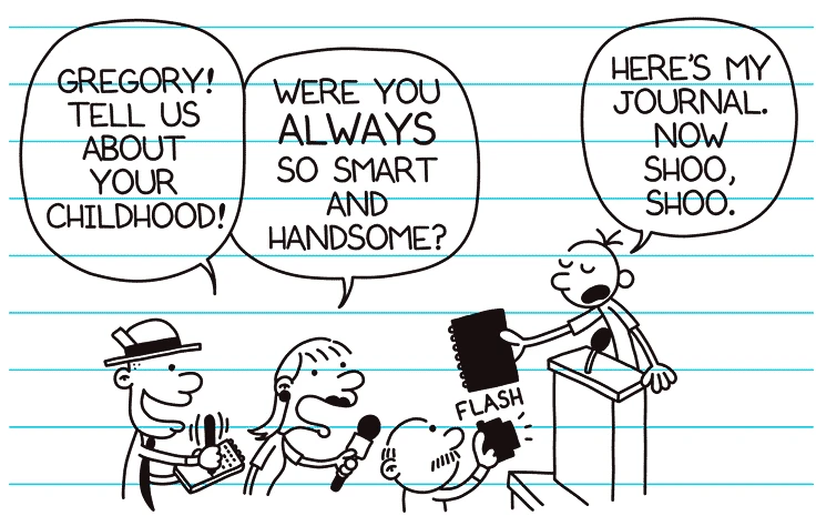 Real_LodedDiper's tweet photo. Future president @GregHeffley2011 at the next debate. #ItsHisTime https://t.co/zQNB4Xbhty