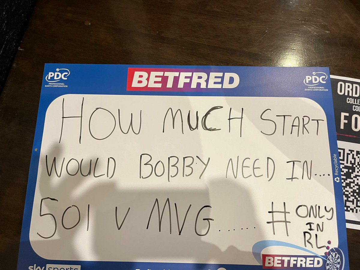 Six_Again's tweet photo. Are you watching the darts 🎯?
If so keep an eye out for @dazzler1996 sign..........
#TheQuestionIs
#OnlyInRugbyLeague https://t.co/iiB3Vv3tF5