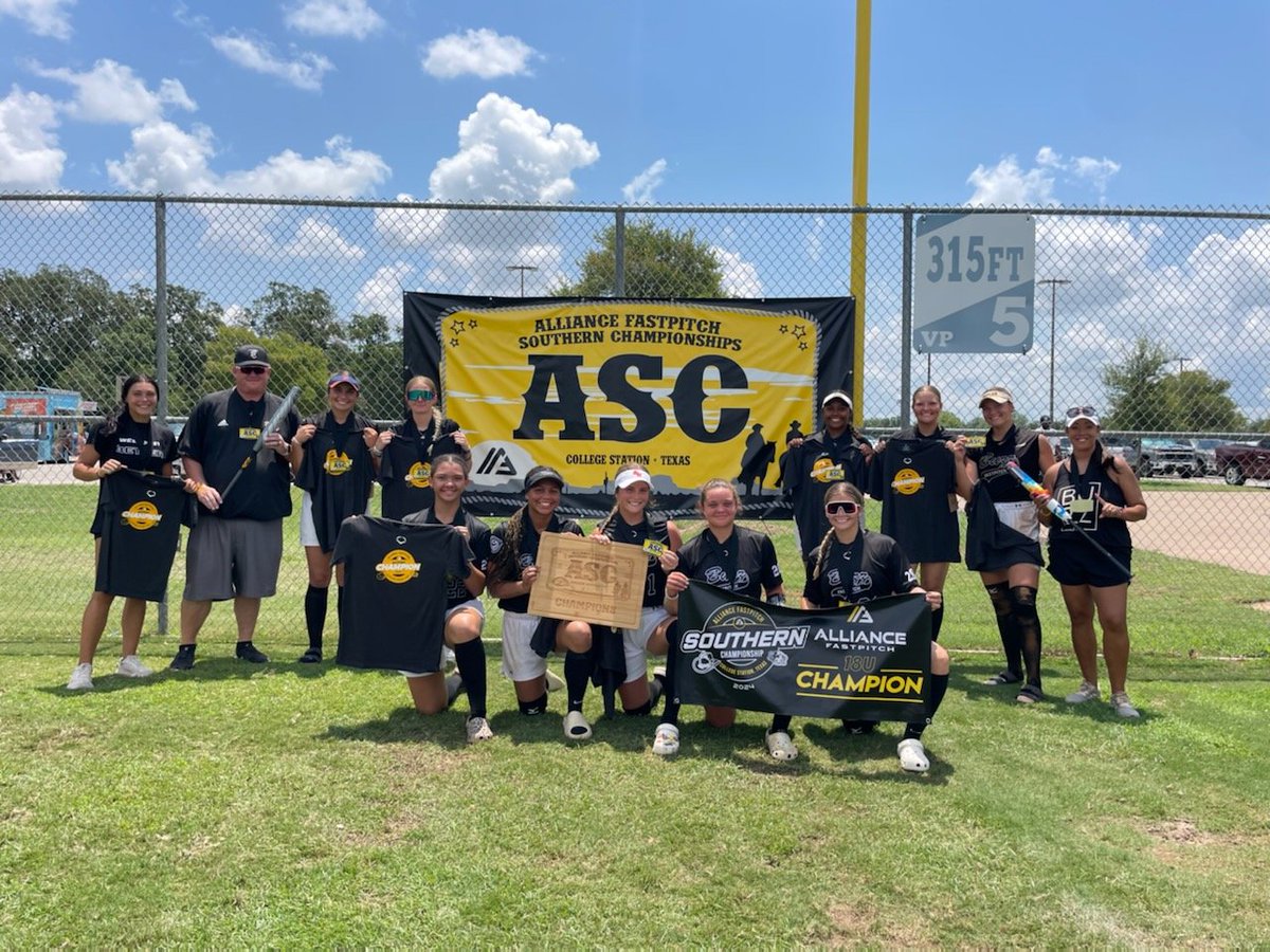ProspectWireSB's tweet photo. ALLIANCE  SOUTHERN CHAMPIONSHIP 18u Champion: Buzz 18u Waller https://t.co/cQVpAoFUfM