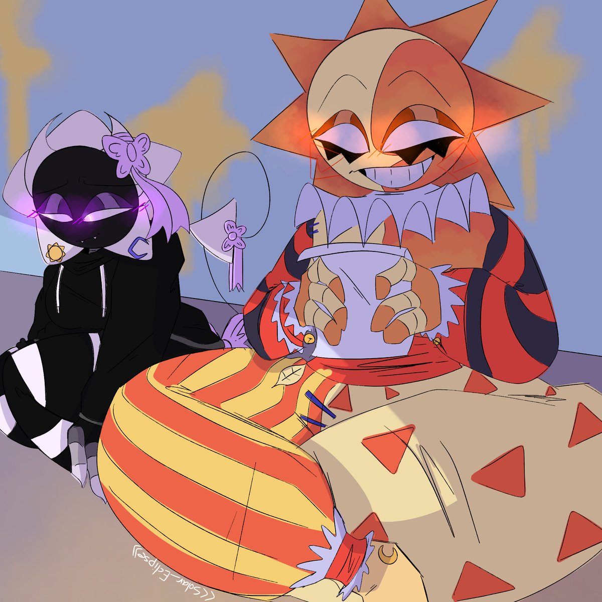 Solar_EclipseDA's tweet photo. Artfight attacks I did on @strawberrytamii :3
#samsoc #tsamsoc #fnafoc #artfight #artfightattack #daycareattendantoc #daycareattendantau
[If I didn't tag the right person I swear-] https://t.co/PQLY6SpZ9e