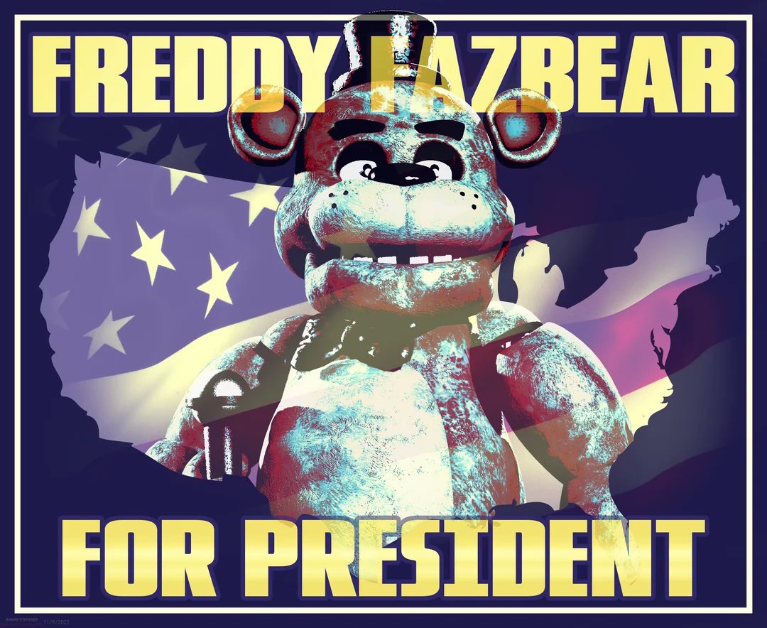 thetoreadorbear's tweet photo. HERE WE GO! #FreddyFazbear2024 https://t.co/FnFPVDNKA8