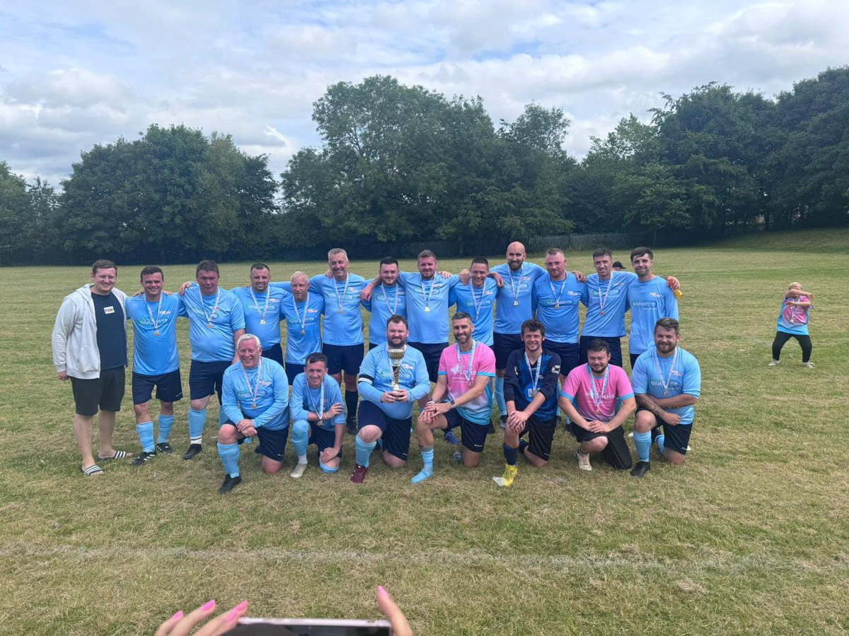 _4Louis's tweet photo. 4Louis FC made their full debut on Saturday in Durham against a strong Junior FC for charity and came out 2-1 winners in a very entertaining game. We have come a long way in a very short space of time. Haway the dads!!! 4Louis #hawaythedads #4louis #EFL #foundationoflight https://t.co/BNMqAIXCZ7