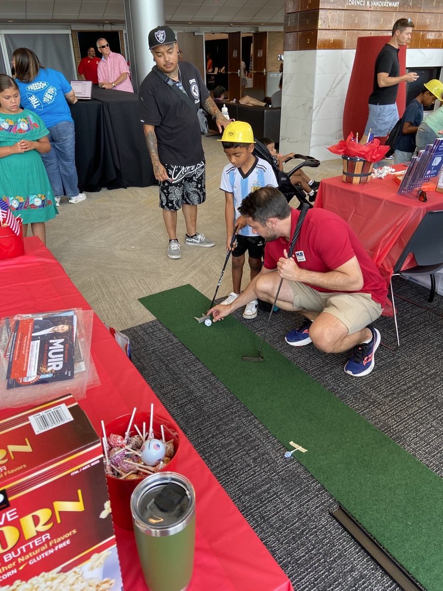 MuirForMichigan's tweet image. Yesterday was packed with events to engage with the constituents of Michigan's District 4. @CWforA bus stop in Holland, LAUP Fiesta, and the Van Buren County Republican Party booth at the county fair.  FIGHT FIGHT FIGHT for MI D4!