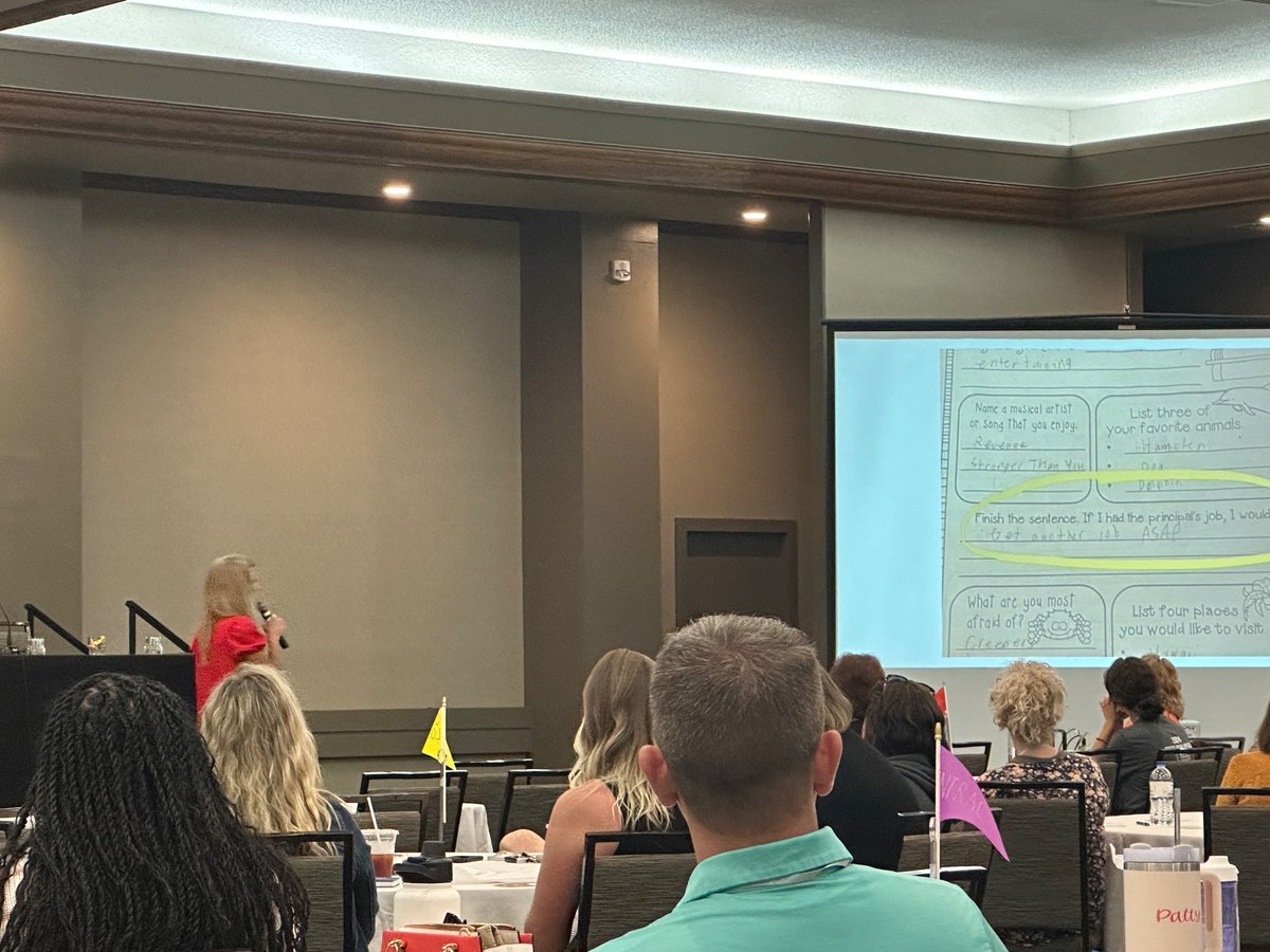 MGarasciaPRIDE's tweet photo. Great way to kick off #MAEN2024 with Aaron Burton reminding us of the impact alt ed teachers have and @BethHouf sharing the passion of teaching like a pirate. Already loving the positive vibes from the Lake. @MAEN4KIDS @NAEA_HOPE #HPSDtigers #top3movies https://t.co/Hs3C0NVEf0
