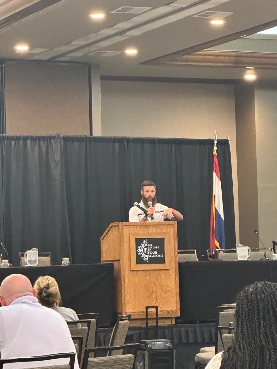 MGarasciaPRIDE's tweet photo. Great way to kick off #MAEN2024 with Aaron Burton reminding us of the impact alt ed teachers have and @BethHouf sharing the passion of teaching like a pirate. Already loving the positive vibes from the Lake. @MAEN4KIDS @NAEA_HOPE #HPSDtigers #top3movies https://t.co/Hs3C0NVEf0