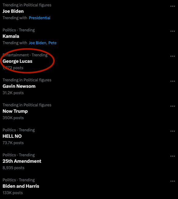 There was a half second where I really thought politics today were gonna get a lot weirder