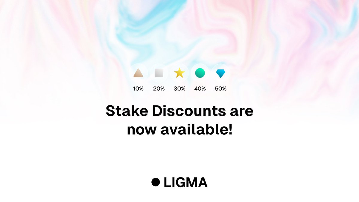 Our Node Discounts are Live!

Save up to 50% OFF every month by staking $LIGMA. Offer is valid for all Ligma services.

👉 Buy Now: app.ligmanode.com/buy