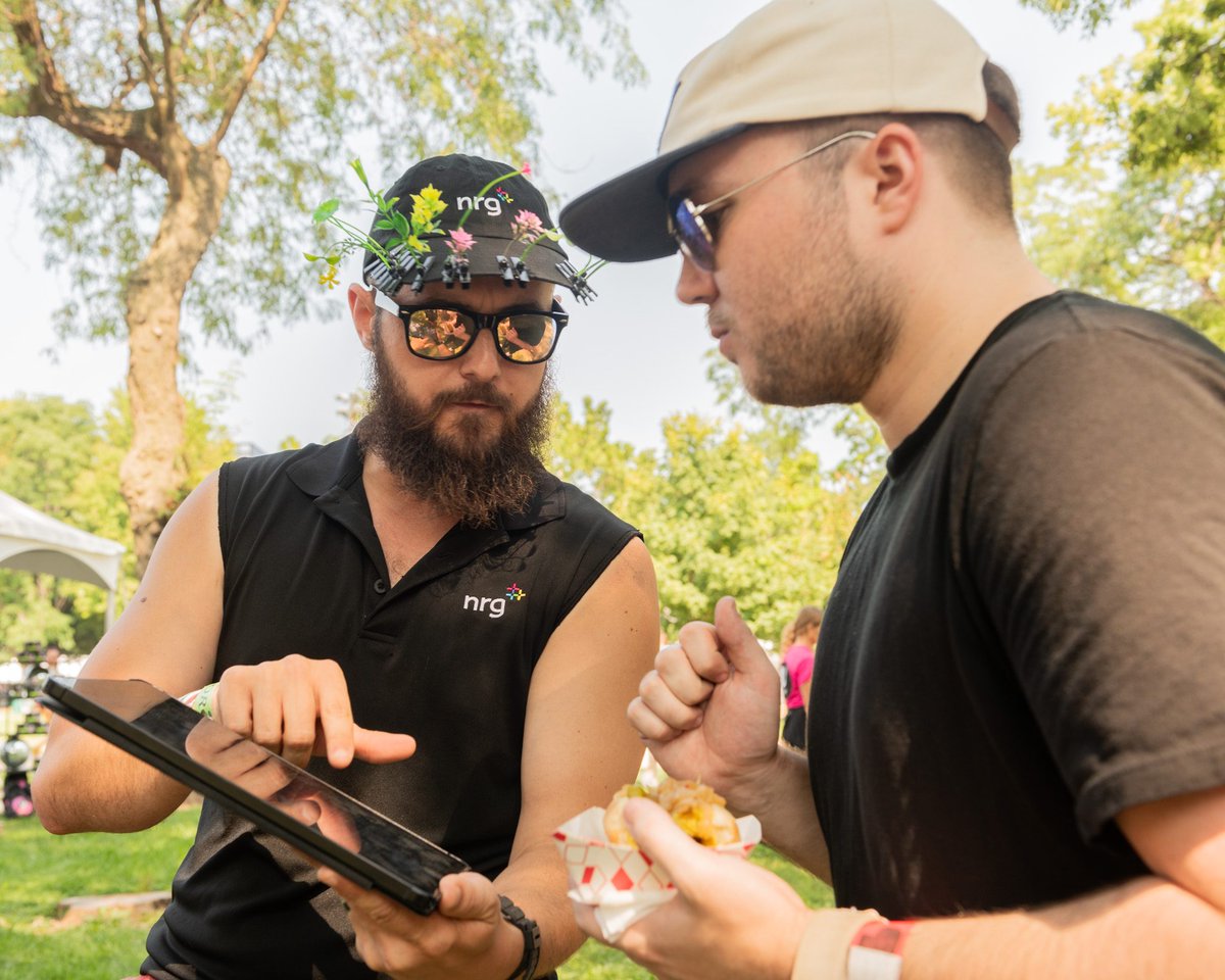 Stop by the NRG tent at Pitchfork Fest to learn how to make your energy plan more rewarding #ad