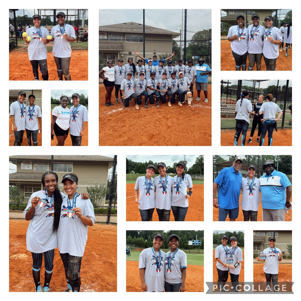 TaleeSims15's tweet image. THE 2024 Triple Crown Southeast National Champions 🏆! #UNDEFEATED 

All in all I’m really going to miss this amazing team! We finished strong💪🏽! 

Day 1:  2 Run Bomb✅
Day 2: Grand Slam✅
Day 3: CHAMPIONS BABYY✅ 
@bomberspremier @CamisePatterson @coach_d_neely @BamaStateSB