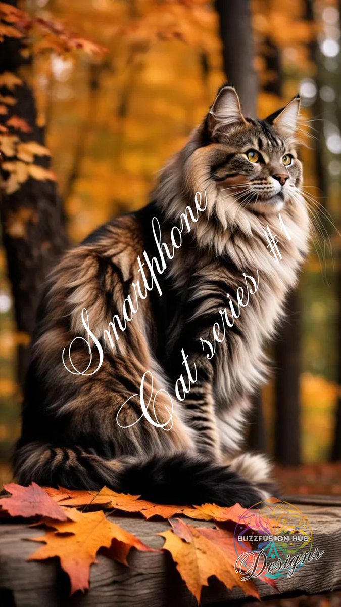Buzzfusionhub's tweet image. 🌟 Elevate your phone screen with our &quot;Majestic Maine Coon&quot; wallpaper from Cats Series #1!

🐱✨ Enjoy 50% off with code HOOKMEUP.

 Shop now: payhip.com/b/8mvHb

#CatWallpapers #BuzzFusionHubDesigns #DigitalArt