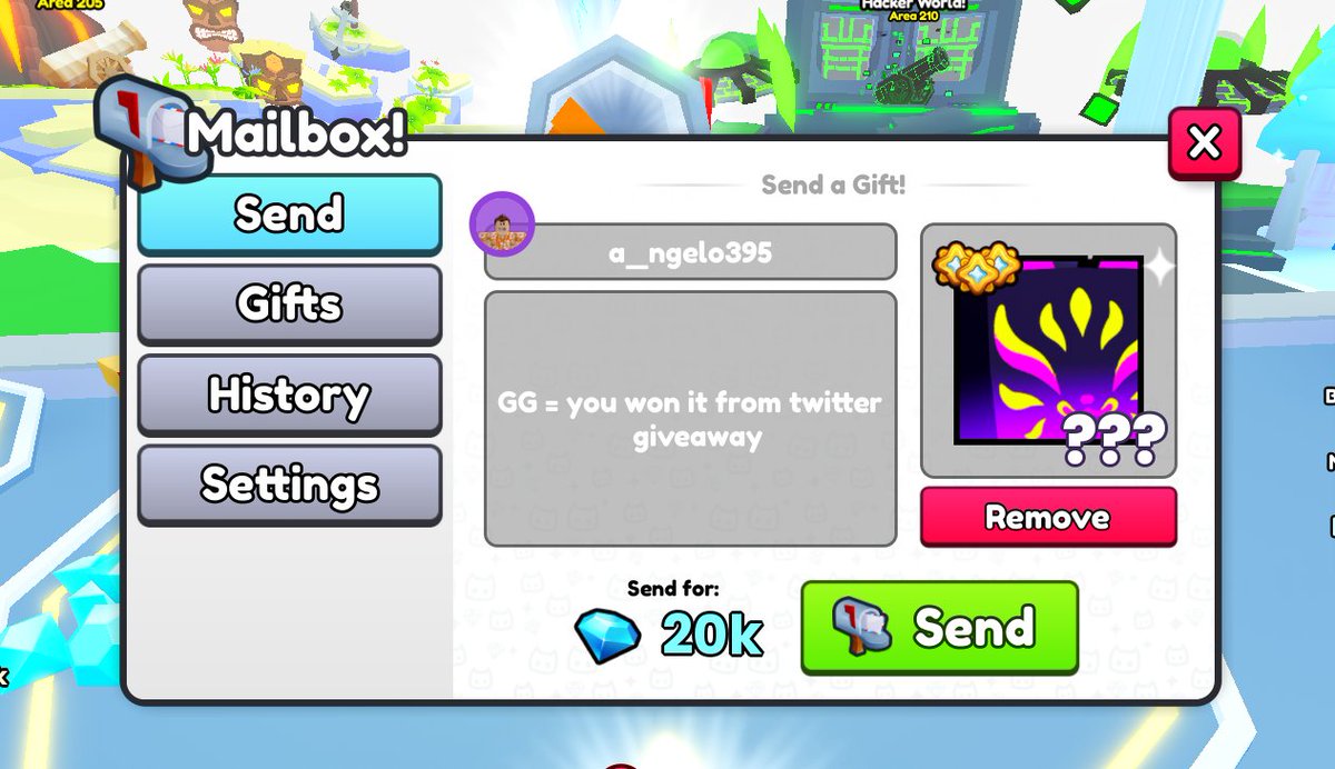 GG to the Winner  for the pet giveaway more giveaway is on the way <a href="/AngeloPlays5/">Mythical</a>  

Guys tell me what pet are you looking for next giveaway or should i give gems?

x.com/progamerjw/sta… 

#PS99 #PetSimulator99 #petsim99 #PetSimulator #PetSimulator99Giveaways #Roblox #petsim