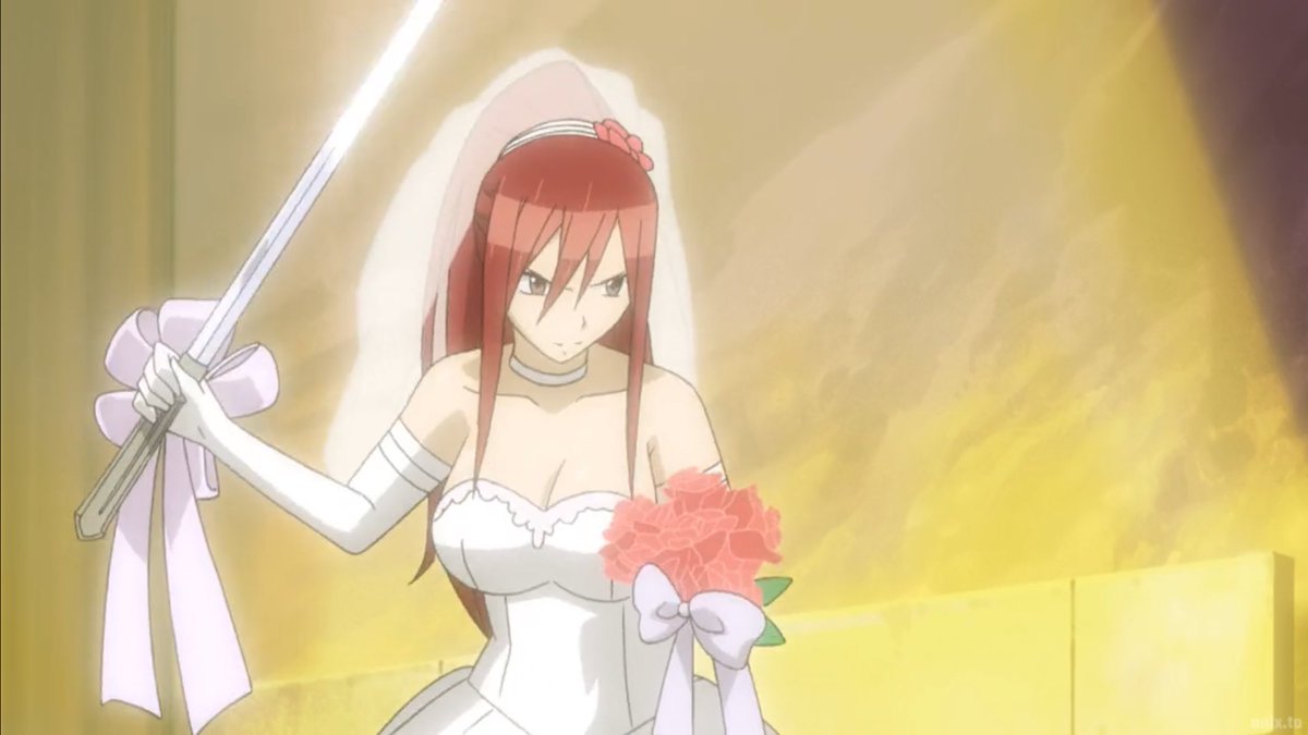 fairy tail wedding dress anime fairy wedding: NEW 269 FAIRY TAIL LUCY IN WEDDING DRESS