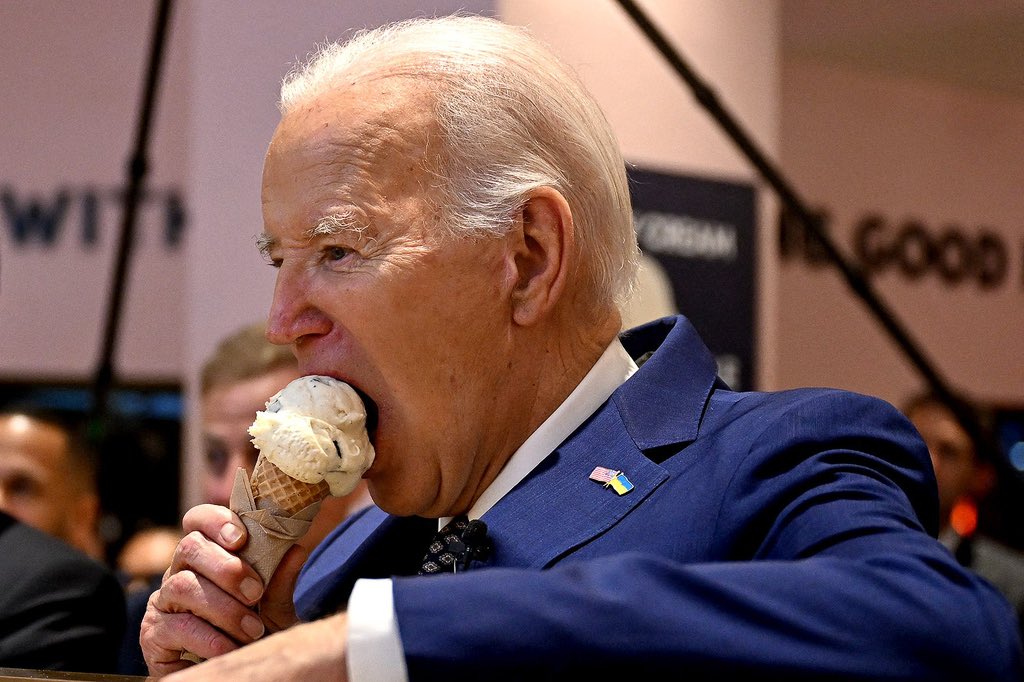Joe Biden waited for National Ice Cream Day to retire as president