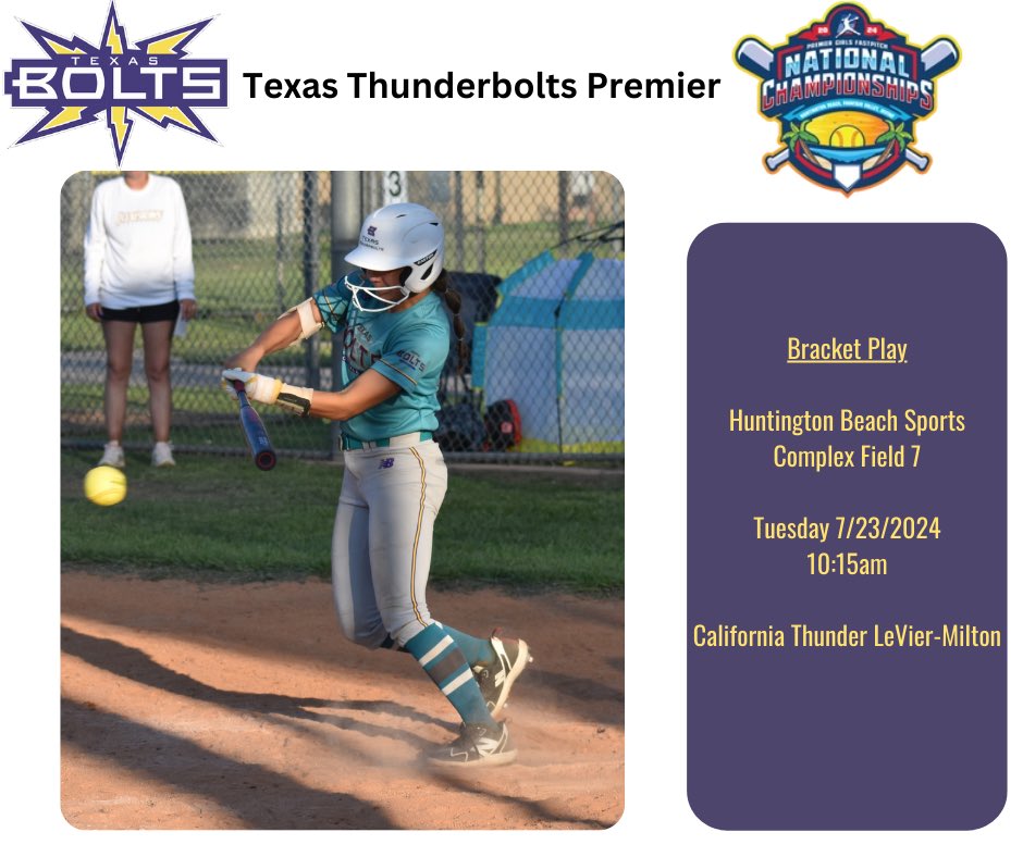 aubs_sb13's tweet photo. Bats gone cold but my team was hot this morning. Great team win to close out pool play. Bracket starts Tuesday.
#boltsboom #theunderdog #workingthroughit
@CoachWylyUTTSB @coachkoons @TKrobetzky @CoachChiles3 @Patriot_sb @CoachBerry33 @CoachMcFalls
@kimberlyns19 @KirstinMapes @CoachValis @s_lex23 @CoachTrevTXST @coachMarino11 @CoachDot_LU @roxysegura23 @CoachLarissaA @Trisha_Ford @froknows9 @LandreneauJames @ashleyweingartz @GerryGlasco @JustinRobe15 @CoachSingTexas @CoachDorrie @RodneyDeLong @torismith_6 @rw15woodard @kara_dill @CBUSoftball @coach_crowell @ABagetta @SavageStormSB
