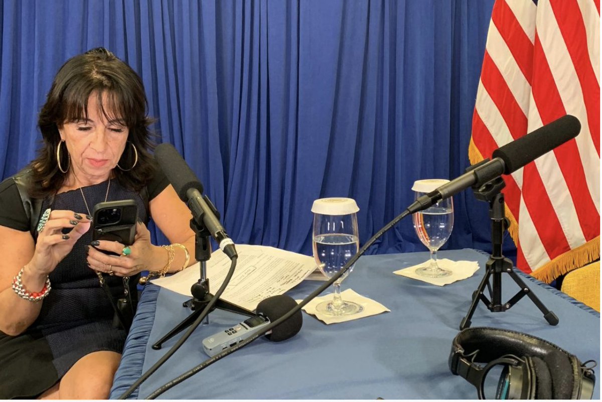 Revisiting my one-on-one interview aboard Air Force Two this past November with VP Kamala Harris for <a href="/LatinoUSA/">Latino USA</a>  latinousa.org/2023/11/03/kam…