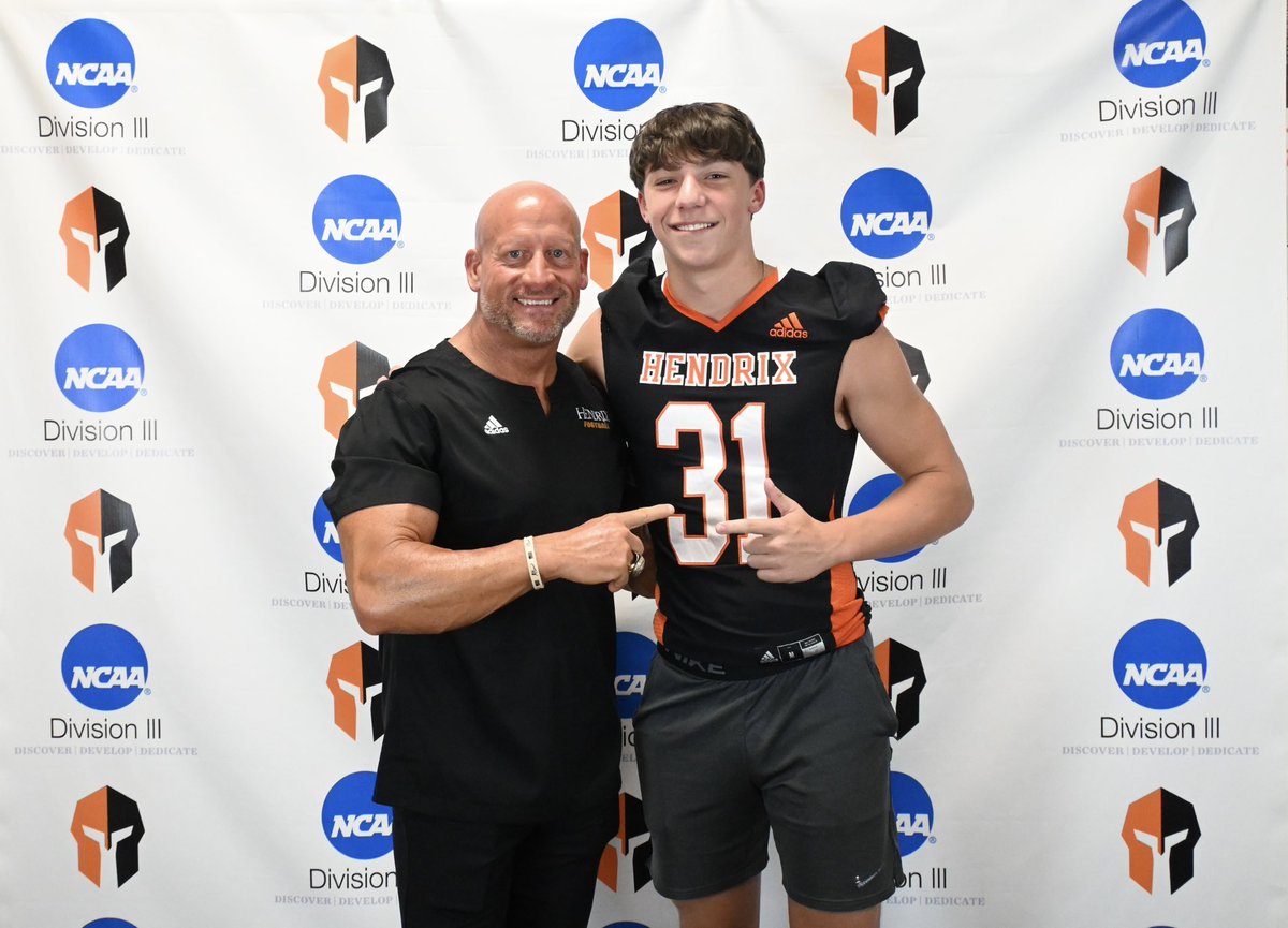 Blake Robison (@blake_robison18) on Twitter photo After a great visit and conversation with <a href="/RussHeidiSLC/">Russ and Heidi Phillips🏈</a> I am blessed to receive my second offer from <a href="/HendrixFootball/">#WeAreWarriors</a>!!
<a href="/emiller_ram93/">Ellis Miller</a> <a href="/Coach_Bacc/">Bryce Baccarini</a> <a href="/CoachHardin1/">Craig Hardin</a> <a href="/FredScott28/">Coach Scott</a> After a great visit and conversation with <a href="/RussHeidiSLC/">Russ and Heidi Phillips🏈</a> I am blessed to receive my second offer from <a href="/HendrixFootball/">#WeAreWarriors</a>!!
<a href="/emiller_ram93/">Ellis Miller</a> <a href="/Coach_Bacc/">Bryce Baccarini</a> <a href="/CoachHardin1/">Craig Hardin</a> <a href="/FredScott28/">Coach Scott</a>