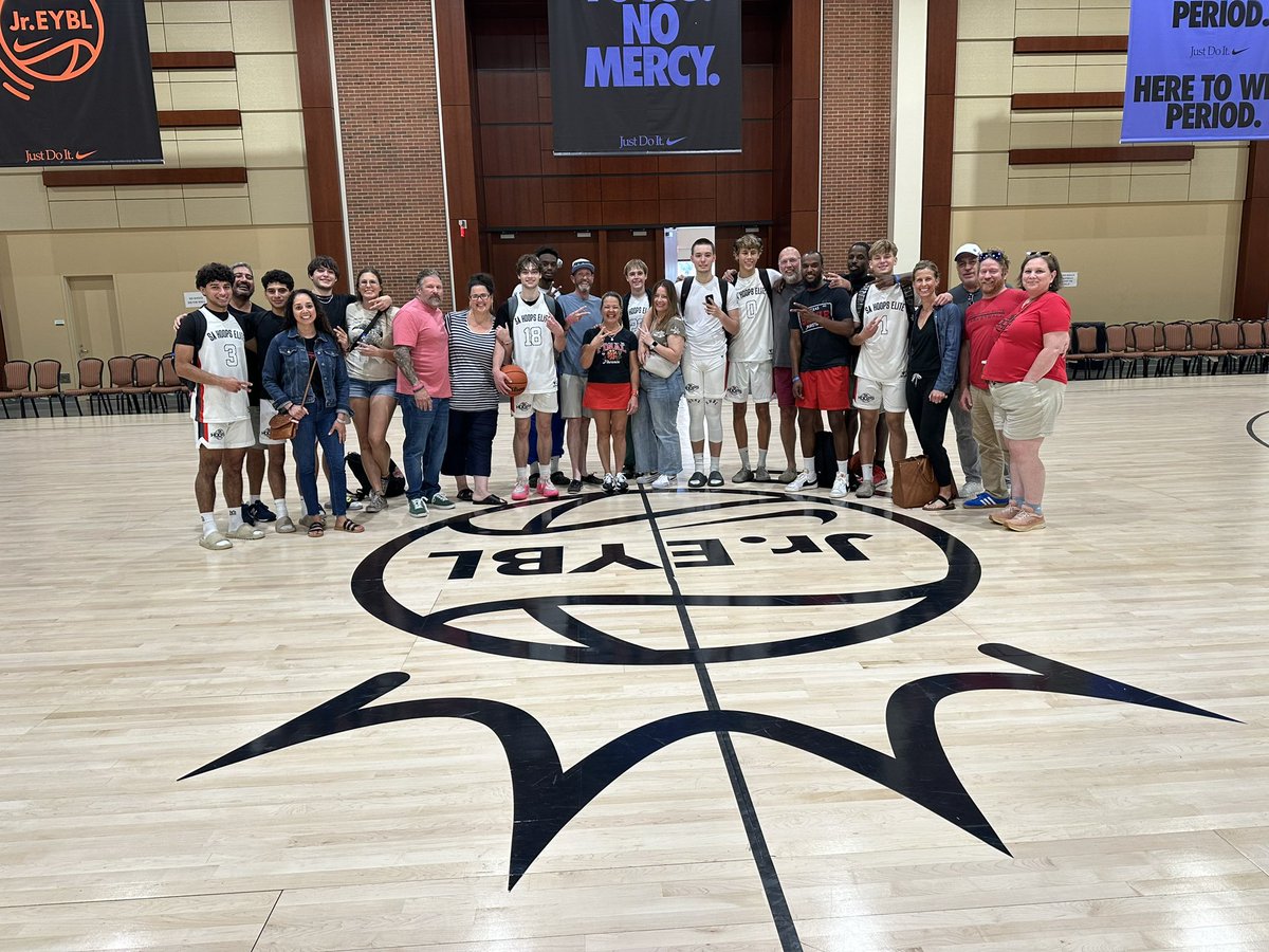 SAHoopsElite's tweet photo. Closed out the season the right way!! 
4-0 in dominating fashion as they have all Spring/Summer. Some of the best kids &amp; families that have come through our program. We are forever grateful &amp; thankful for all of you! YOU built this! 
Love you boys!! 🥹🙏🏾
#SAHEforever @madehoops https://t.co/0ygnUzLwal