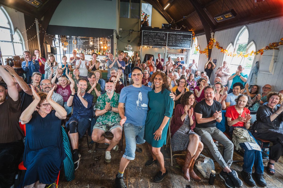 Fantastic to see <a href="/TheHotTin/">TheHotTin</a> reopen today for @Daylight_Music with @lostmap. This is what a music venue means to the local community. Really pleased for Romana and Mike