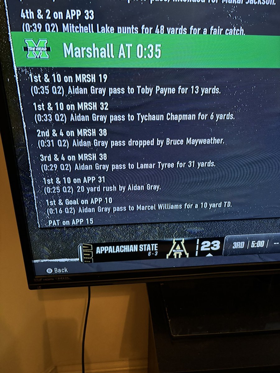 80 yard, 6 play drive in 19 seconds??

Time must work differently for the CPU in the Sim. Something out of Inception, unbelievable <a href="/EASPORTSCollege/">EASPORTSCollege</a>