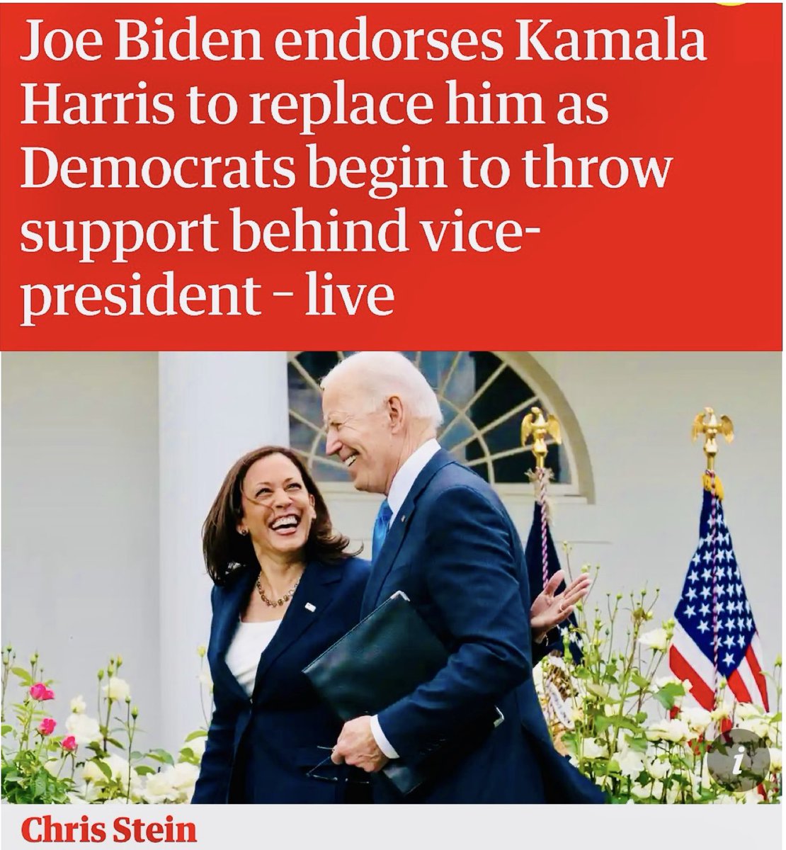 Joe Biden stepped down! 
Over to you Kamala.   <a href="/GouvFeminin/">LaGouvAuFeminin</a> <a href="/Women_Gov/">Women in Governance</a>