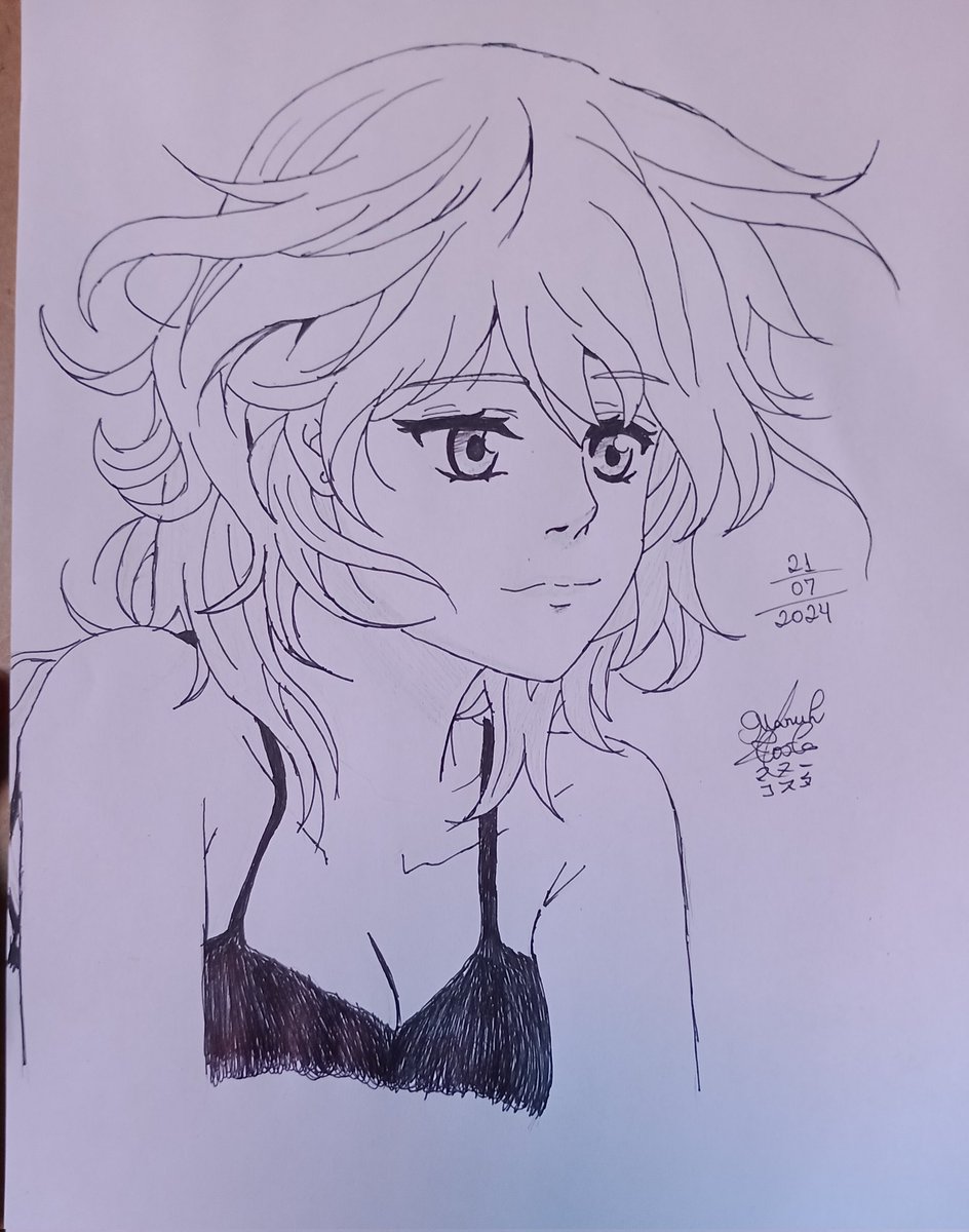 Emanuela_Costa1's tweet photo. 🍃✍️❤️

#fanart #drawing #webcomics #manga https://t.co/hSejOUvXgK