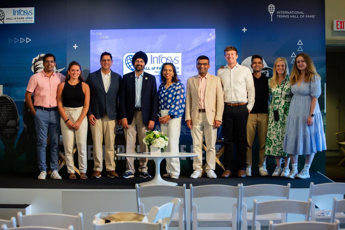 Infosys's tweet image. An incredible weekend at the Infosys Hall of Fame Open. A big thank you to our amazing team for making it a success!

#InsideITHF #ITHFWithInfosys #ExperienceTheNext