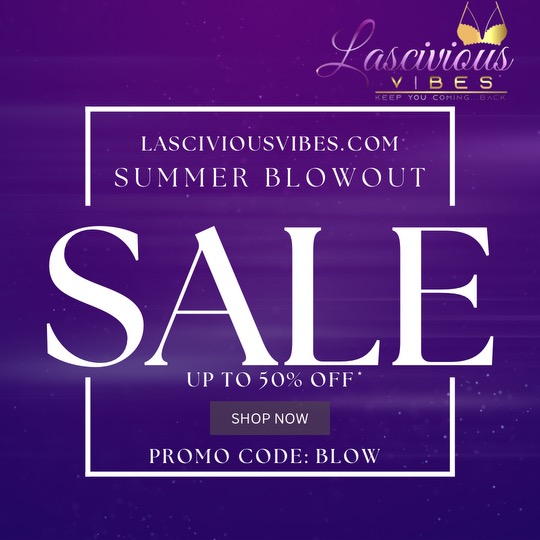 MiMiSo100's tweet photo. Looking to spice things up? Shop @LasciviousVibes for your erotic bedroom needs. Lingerie (plus sizes available), massage oils, lubes, adult toys, BDSM gear, and more are all 50% off! Use promo code BLOW at checkout to activate discount. https://t.co/ic6fPCXBk1