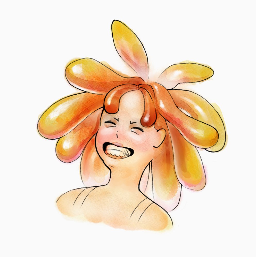 Hazbeano's tweet photo. FRUIT GIRL https://t.co/mdZH2mMUPz