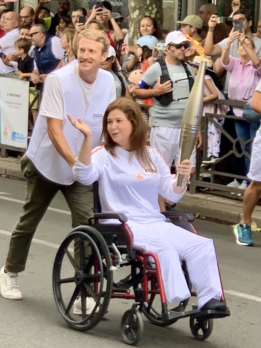 Tudor Alexis (@tudoralexis1) on Twitter photo In honor of journalists wounded and killed every year doing their jobs in the battlefield, the Paris Olympics torch bearers today were <a href="/Christina_assi/">Chrisتينا Assi</a> & <a href="/collinsdyl/">Dylan Collins</a> both wounded during an Israeli strike on south Lebanon in 2023. Great to see you two! 💪🏾 In honor of journalists wounded and killed every year doing their jobs in the battlefield, the Paris Olympics torch bearers today were <a href="/Christina_assi/">Chrisتينا Assi</a> & <a href="/collinsdyl/">Dylan Collins</a> both wounded during an Israeli strike on south Lebanon in 2023. Great to see you two! 💪🏾
