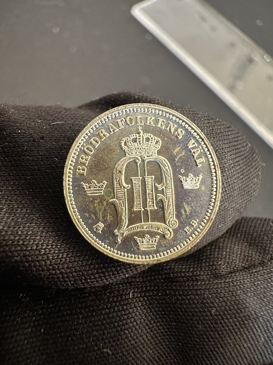 swemynt's tweet photo. Ny pärla till samlingen! 

10 Öre 1896 i högre kvalitet 

#swedishcoins #swemynt #svenskhistoria #svenskamynt #numismatik #mynt https://t.co/mGI2dGVVsq