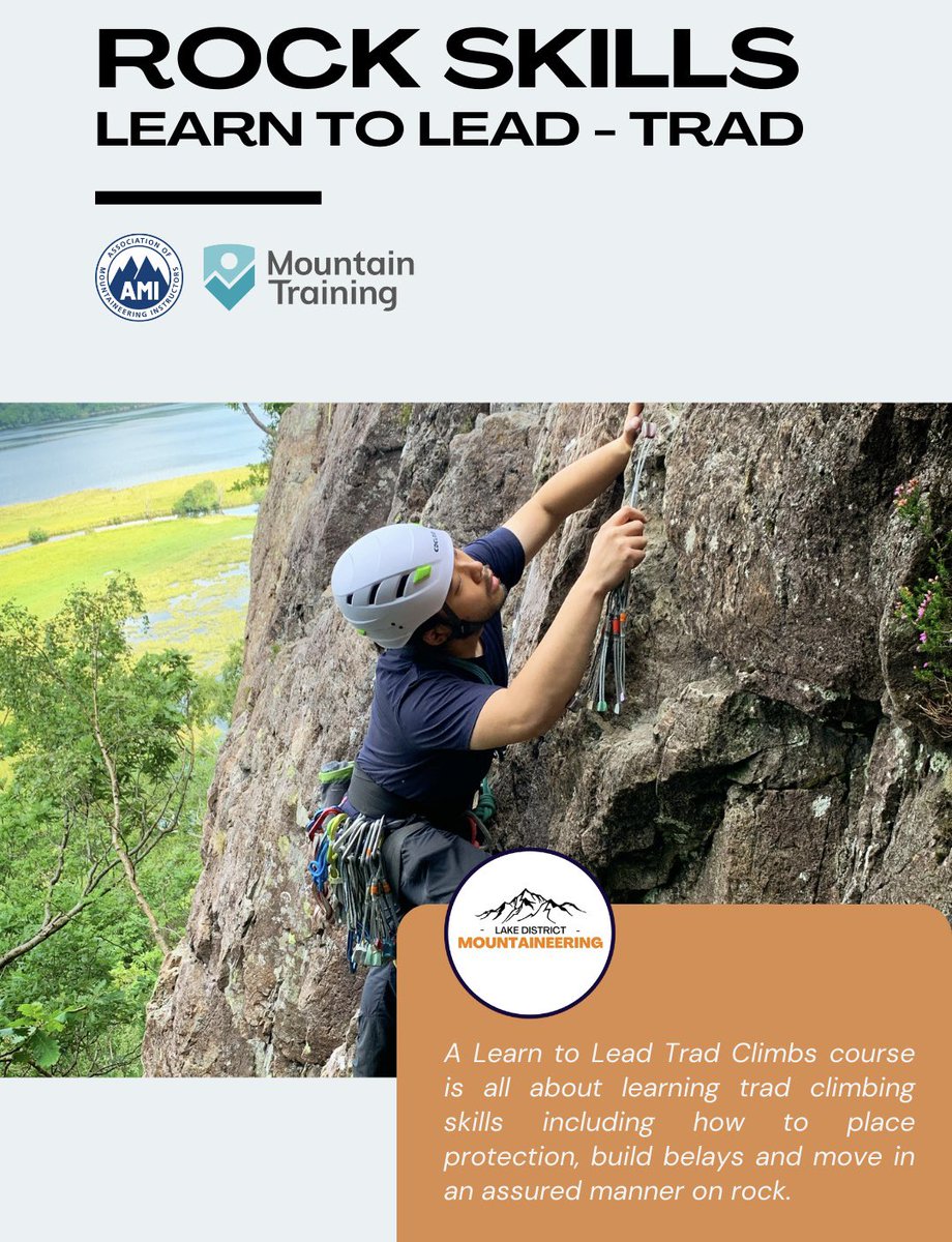 LD_Mountain_'s tweet photo. Rock Skills courses. Next date 3rd/4th August. 2 days of trad climbing, learning to place gear, build anchors and lead climb safely. 
.
@MtnTraining 
.
#climbing 
#ukclimbing 
#rockskills 
#mountaintraining 
#ukc 
#tradclimbing https://t.co/KKieg8Bari