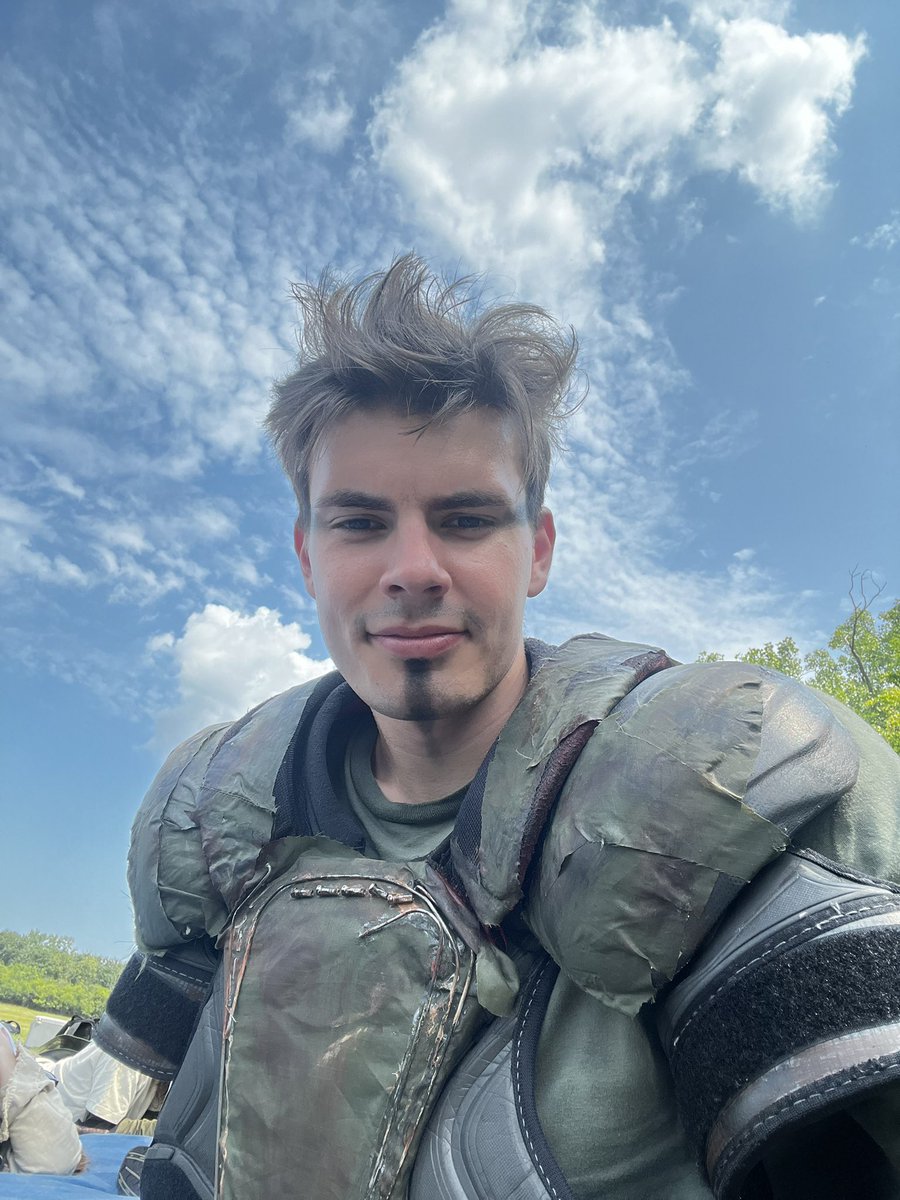 Wearing heavy gear in 85 degree heat but wouldn’t want to be doing anything else. Life is good.
