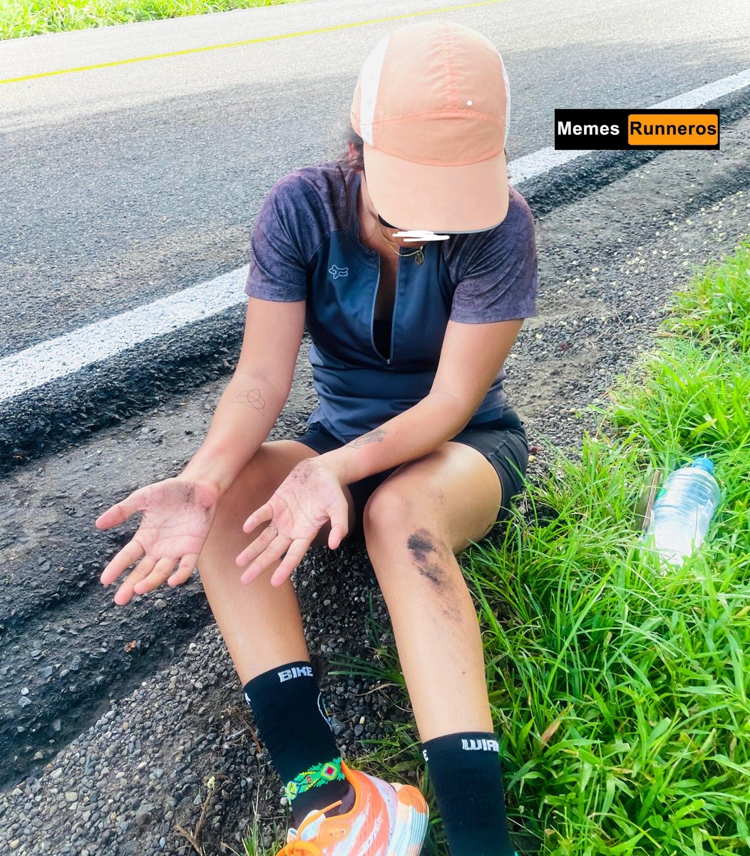 MRunneros's tweet photo. Es domingo, no alcancé a la señora de las carnitas, me caí, no completé mi distancia, la vida es buena 😮‍💨 https://t.co/nhgYQogaSF