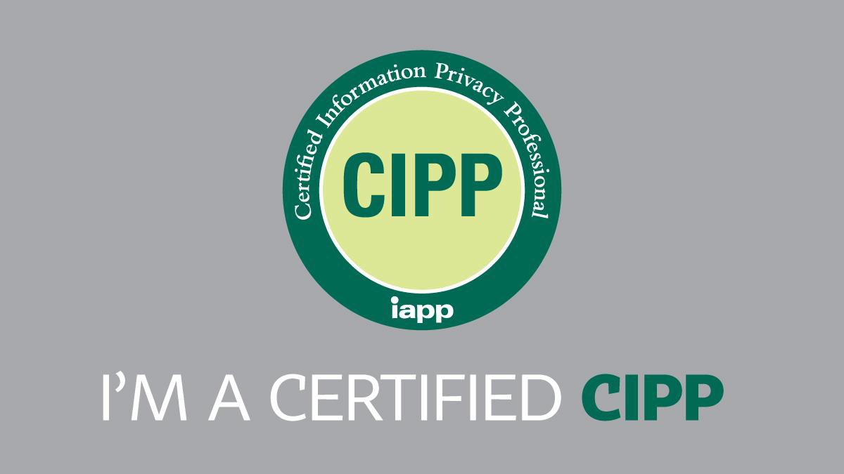 VM_bytejurist's tweet photo. I'm now a certified CIPP/E through @privacypros! #privacypro https://t.co/SzB0tGd2uh