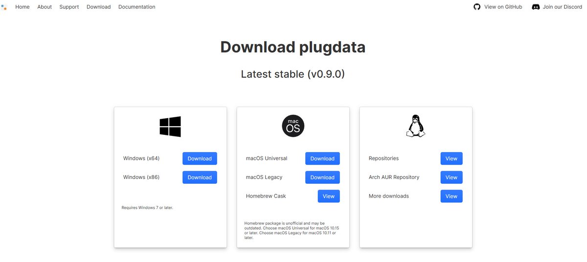 Naskomusic's tweet photo. PLUGDATA 0.9 IS OUT LFGGGG 🗣️🗣️🗣️
All my patches being updated today!!! https://t.co/bQnVDnTSzM