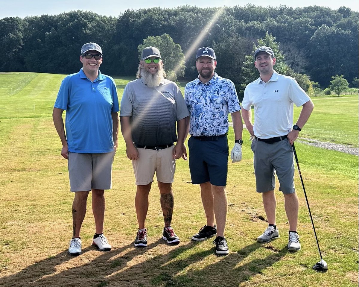 FCMustangsHoops's tweet photo. We had another successful Mustang Basketball Golf Scramble yesterday. Team Bumpus edged out Team Shabi by 1 stroke to walk away as champions. 
#WeAreFC https://t.co/S4jzukntBu