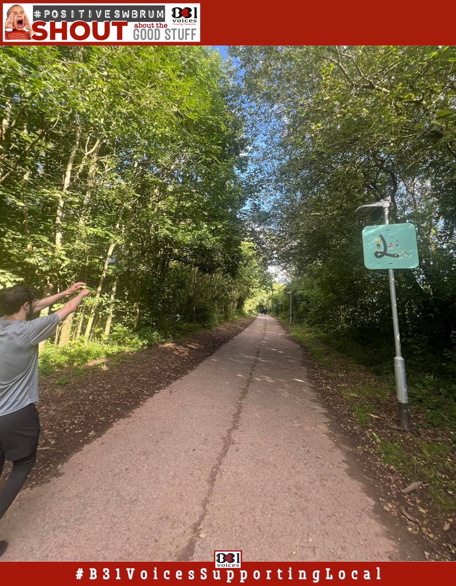 B31Voices's tweet photo. Aarim Rana: "Sunday evening jog through the River Rea Trail."
#SWBrumWELLBEING
#RiverReaTrail
#Rubery
#Rednal
#Longbridge https://t.co/v3pH8cC1iU