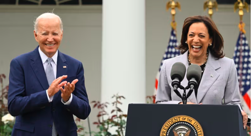 PulseGhana's tweet photo. BREAKING: Joe Biden steps down as candidate in 2024 US election, endorses Kamala Harris https://t.co/QRN85uUA79 https://t.co/yzVa1KGO6H