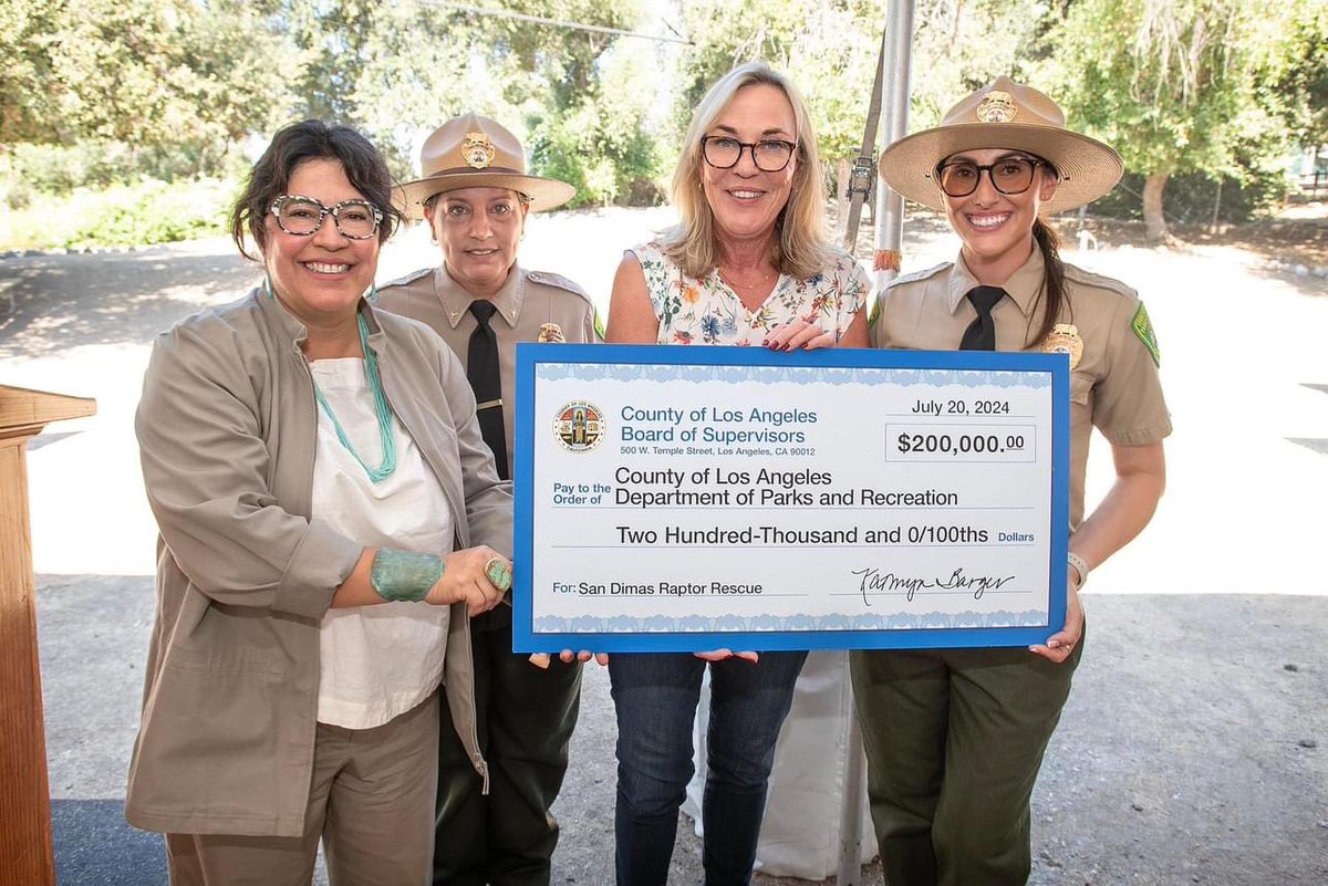 garciane's tweet photo. WE DID IT! @lacountyparks opened 1st Raptor Rescue 🦉🦅🪶serving LA County!  We have 70+ raptors &amp; expect to rescue 250+ injured &amp; sick raptors this year.  Our team will rehabilitate injured raptors &amp; release them back to the urban wild! To donate &amp; help: https://t.co/HjkSPcPKgD https://t.co/MG9cKzSljz