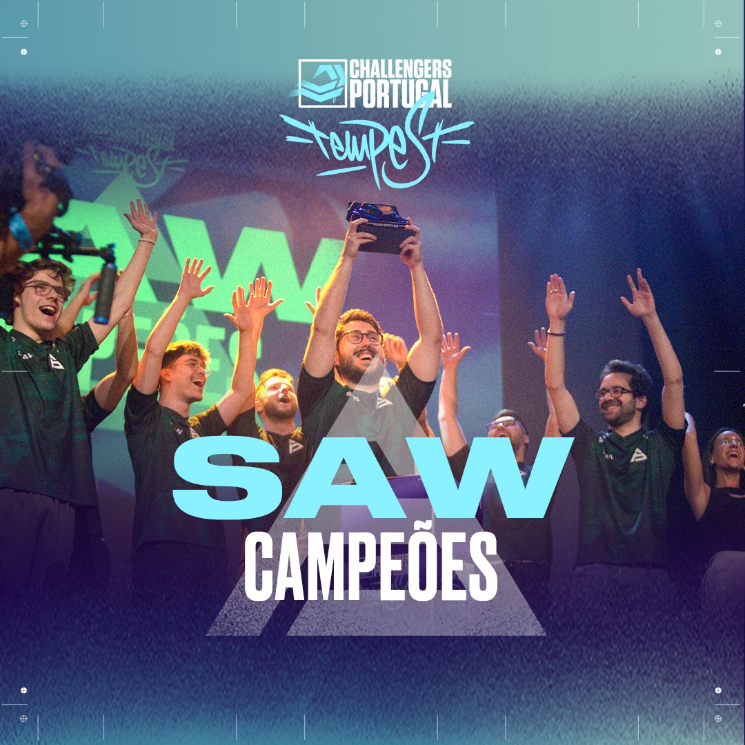 E OS <a href="/sawggofficial/">SAW</a> LEVAM A 4ª TAÇA DO NOSSO TEMPEST!