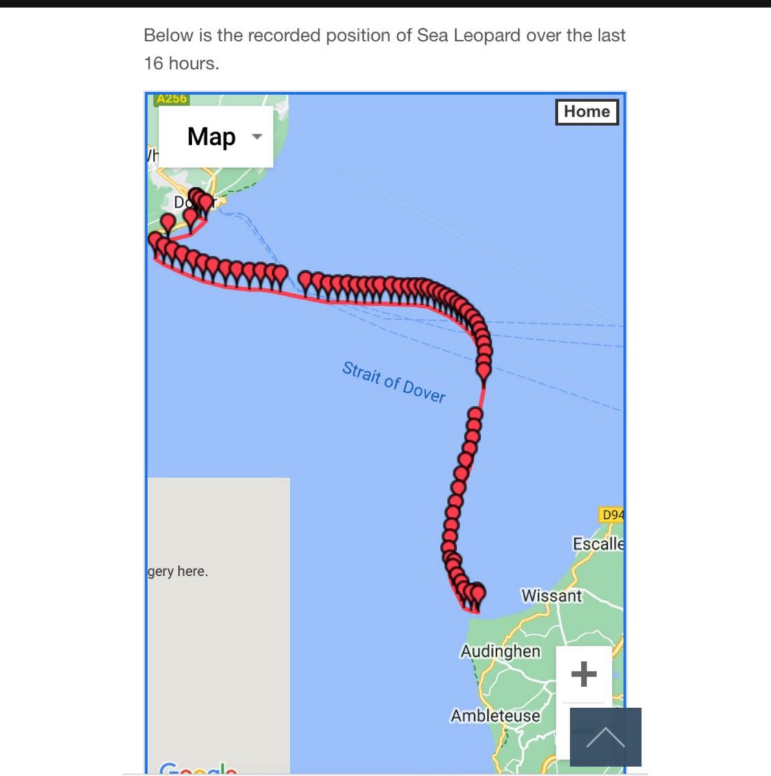 Another well done to …….. Ben R who was part of Team Swim Shady who reached reached France late morning today after starting at 11pm last night! 

Estimated time of 11 hours 10 minutes. The fastest 4 person relay swim this year.