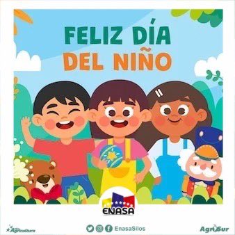 EnasaSilos's tweet photo. Hoy, celebramos a los más chiquitos de la casa. Por quienes luchamos día y noche para ofrecerles un mejor futuro. ¡Feliz Día Del Niño! 

#DiaDelNiño https://t.co/G2XrxhsuHl