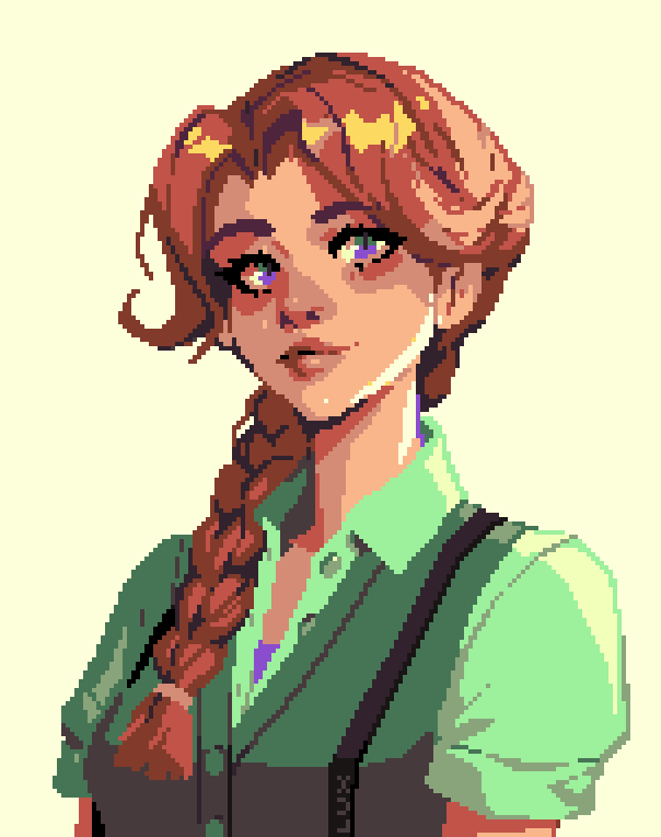 「Leah from Stardew Valley 」|Luxのイラスト