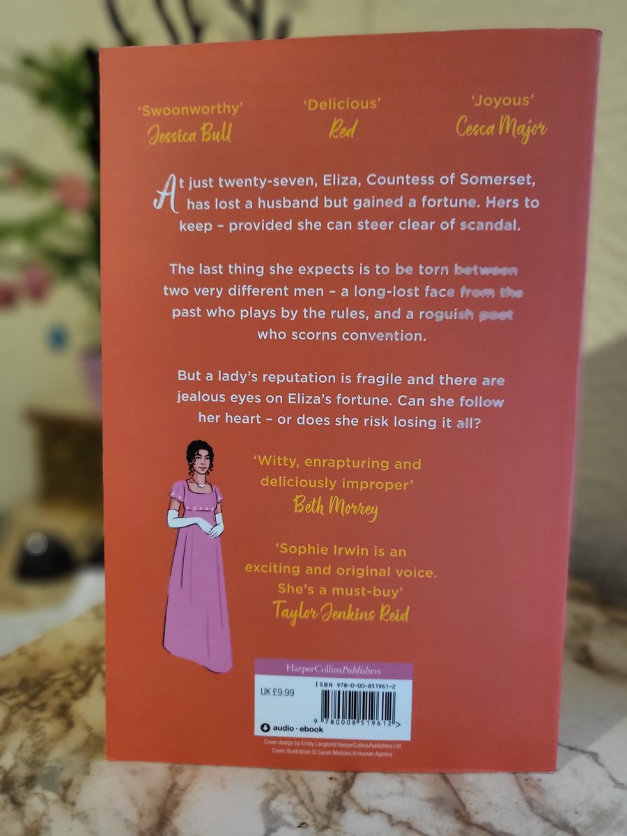 DebbieBlackma14's tweet image. Happy Publication to @SophieHIrwin for the paperback edition of #ALadysGuideToScandal. What a gorgeous cover. I absolutely loved Eliza and her story so now have all copies on my shelf and can&apos;t wait for the next one #ALadysGuide #BookTwitter