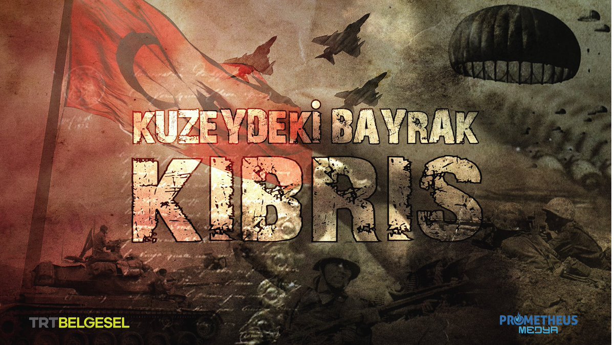 talhaeyuboglu's tweet photo. Kuzeydeki Bayrak Kıbrıs

Kıbrıs Barış Harekatı’nın 50.yıl dönümü vesilesiyle TRT Belgesel için  hazırladığımız; yapımcı, yönetmen ve senaristliğini yaptığım Kuzeydeki Bayrak Kıbrıs belgeseli TRT’de…

Kıbrıslı Türklerin bağımsızlık mücadelesinin kanlı tarihinin kısa bir özeti… https://t.co/rmVpkrobZp