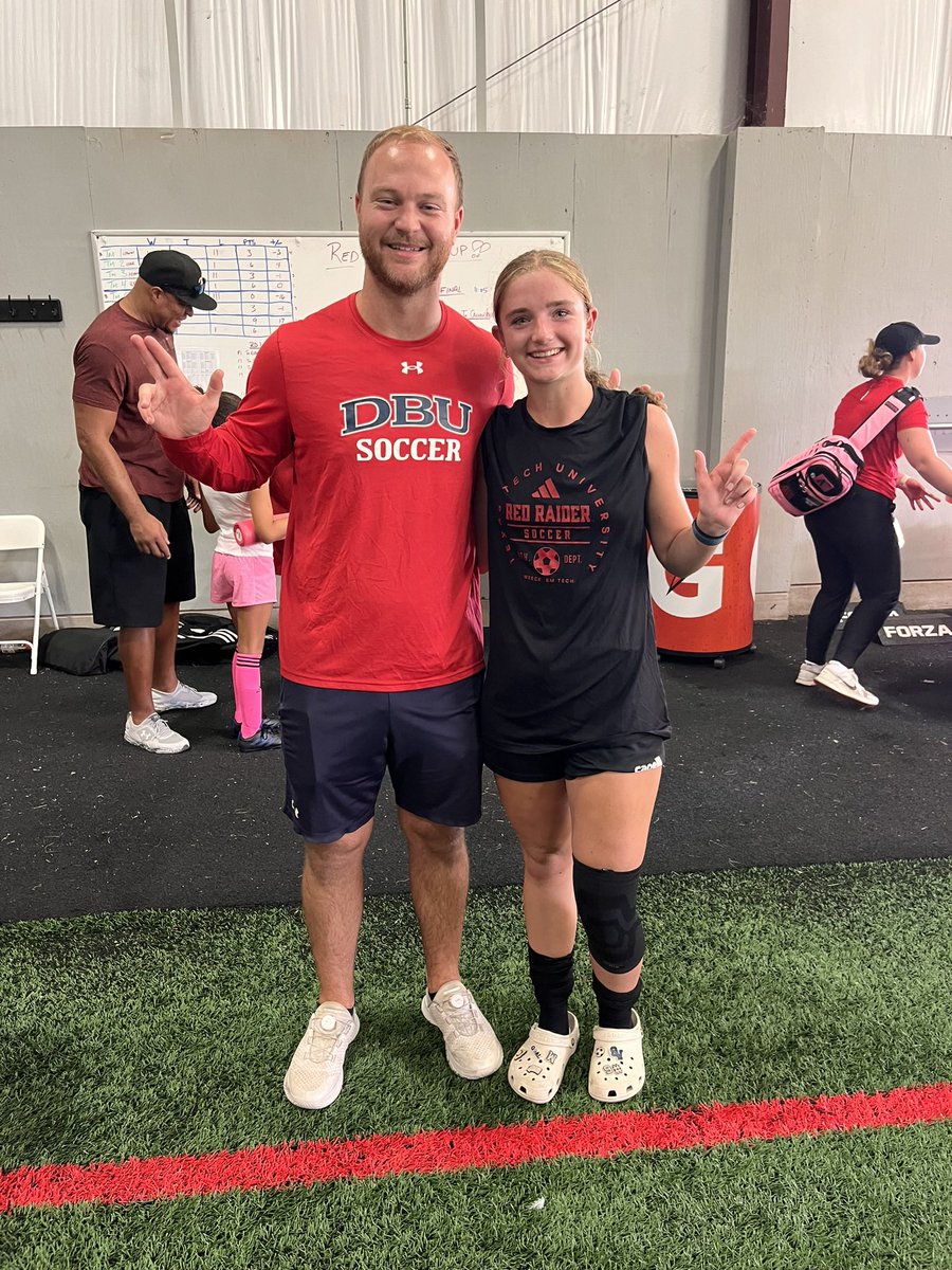Morgan Heintz (@heintzmorgan) on Twitter photo Had so much fun at the <a href="/RRSoccerCamps/">Red Raider Soccer Camp</a> with <a href="/TexasTechSoccer/">Texas Tech Soccer</a> ! Thank you so much to all the coaches, <a href="/TomStone9/">Tom Stone</a> <a href="/BlairQuinn75/">Blair Quinn</a> <a href="/nhallam8/">Nick Hallam</a> <a href="/DBUWomensSoccer/">DBU Women's Soccer</a> and all the TTU players that helped out! Wreck em ❤️🤍 Had so much fun at the <a href="/RRSoccerCamps/">Red Raider Soccer Camp</a> with <a href="/TexasTechSoccer/">Texas Tech Soccer</a> ! Thank you so much to all the coaches, <a href="/TomStone9/">Tom Stone</a> <a href="/BlairQuinn75/">Blair Quinn</a> <a href="/nhallam8/">Nick Hallam</a> <a href="/DBUWomensSoccer/">DBU Women's Soccer</a> and all the TTU players that helped out! Wreck em ❤️🤍