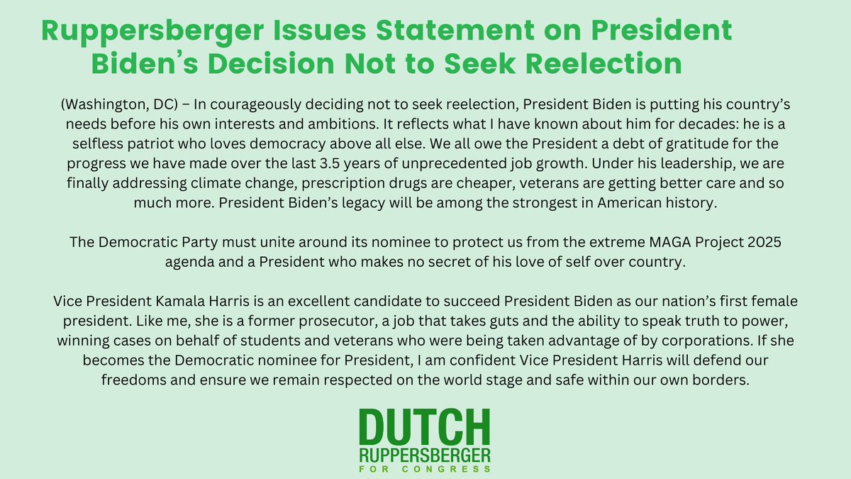 Dutch for Congress tweet media