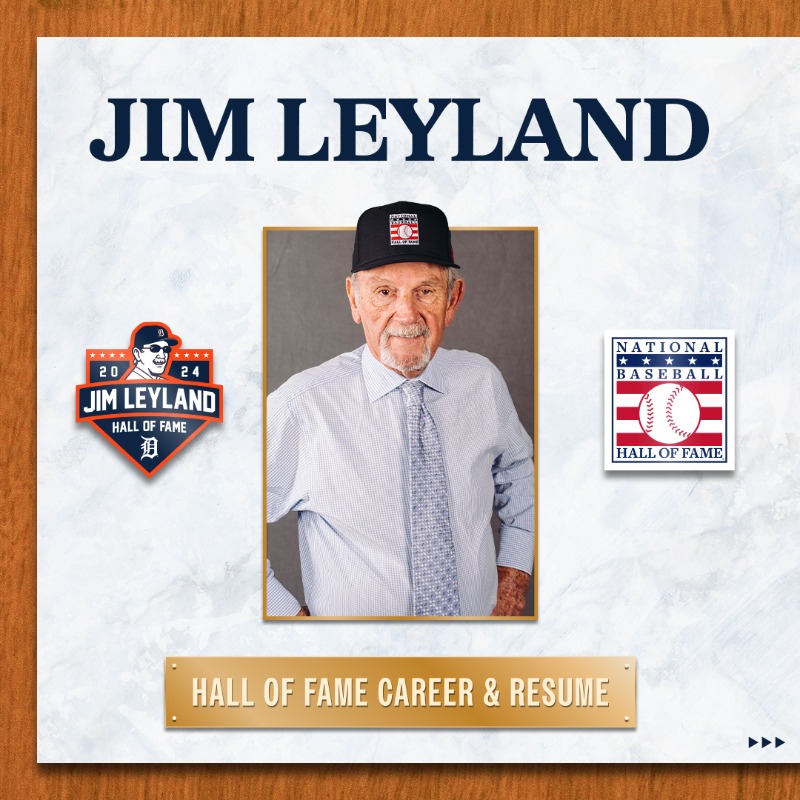tigers's tweet photo. ☑️ Hall of Fame Induction
🔜 Number Retirement at Comerica Park